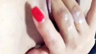 compliant wife teases with big natural tits and sexy legs