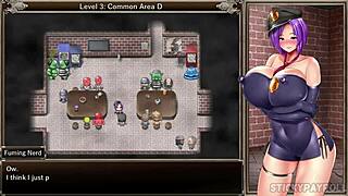 Hentai game with Oppai and Japanese bride, animated sex adventure.