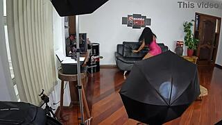 Mulata Newcomer At The Mansion Gets Into Wild Brazilian Backstage Group Action - Candy Brazil