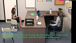 Wife and Stepmother in Erotic Homemade Scene