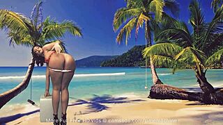 Curvy teen feels intense pleasure masturbating