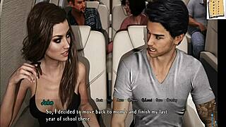 intertwined meeting alexis with brunette teen in homemade 3d anime