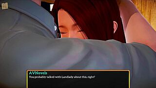 My New Family 359: Bold Redhead Action in Homemade Cartoon