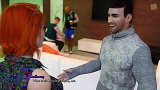 Redhead Chick In Being A Dik Route 58 Throws Dildos At Jocks