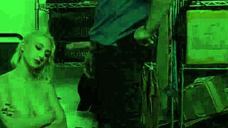 Big Natural TITS Blonde Teen Shoplifter Banged Hard by Officer