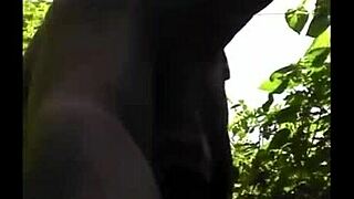 Flexible Legs Outdoor Ebony Pussy Fuck With Ex Girlfriend And Friend.