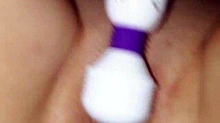 The wife’s wet pussy cums again in this amateur video.