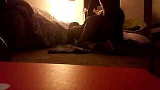 Big Ass Juicy Brown Chick Sucks Then Gets Fucked At Home!