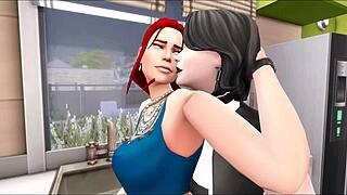 My Goth Girlfriend in Sims 4 Futa Adventure