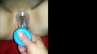 Homemade Anal Play with Custom Sex Toys