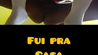 Two young guys exchanged looks at gym then black guy went to stranger's house to fuck her creampie.