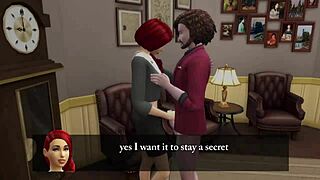 Married woman Maggie in The Sims 4 Gangbang gangsta affair