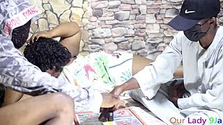 so, this bbw bet on ludo with alhaji kabiru, guess who won on red?