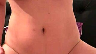 A homemade video of a girl masturbating with a dildo