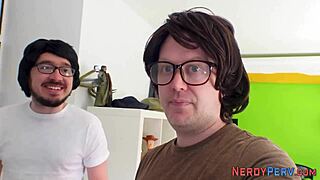 First time gay experience: British bloke gets a blowjob from his wife’s friend