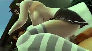 Broken bride performs cowgirl sex in hentai anime