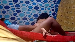 Italian nympho gets banged by all neighbors in Mexico