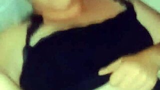 Slut lifts one leg, pussy wide open for big black cock creampie dinner 😏