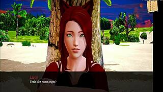 Small-boobed amateur wife in erotic gameplay
