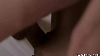 A young woman’s vagina is pierced by a big cock in a homemade video