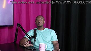 Lucas Ferraz In Sheer Red Lingerie, Bisexual Group Fun