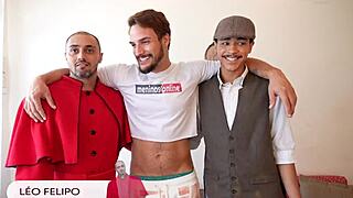 Bastidores leo felipo possuido de tesao em grupo gay