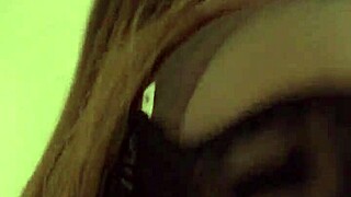 Ebony Wife Dancing Before The Club