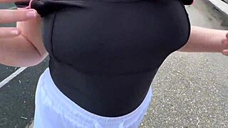 Beautiful natural tits and wet pussy in homemade porn video