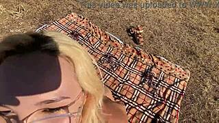 First Raw Sex With Petite Babe In Mountain Wilderness