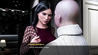 3D animated game with big tits and cum in pussy scenes