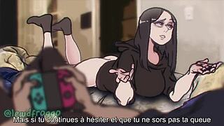 soft gf deepthroats in this hentai anime