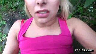 Hardcore shopping experience for a Czech teen slut