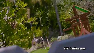 hold the camera while i bang these football girls