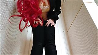 gorgeous italian secretary has a bad case of colitis and farts a lot 😅