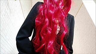 gorgeous italian secretary has a bad case of colitis and farts a lot 😅