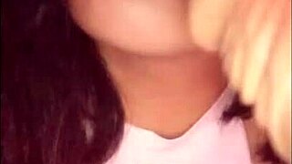 Solo play with a 22cm dildo at home