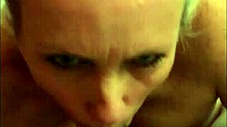 milf sucking big black cock and getting facial cumshot