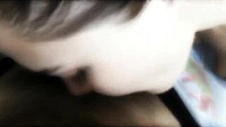 Intense Russian Student Fuck and Blowjob at Home