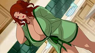Amateur housewife Debra gets some action in anime game