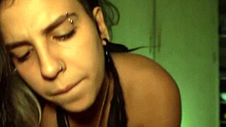 sucking boyfriends dick jerking off until he comes in mouth 😏