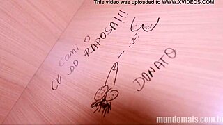 Oh Yeah, Gay Stud Bends Over for Wild Fuck at Work! Who's Watching?