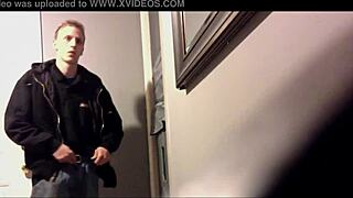 Amateur gay video featuring a big cock surprise
