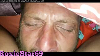 Roxie Star's messy facial in slow motion and more