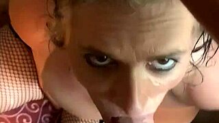 Beautiful bride gives great blow job and balls licking in POV video