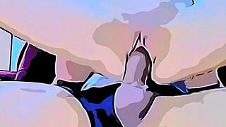 Cartoon - Netflix Invite Turns into Gross Cock in Tight Pussy