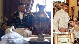 backstage thiago independencia gets anal doggystyle from black cock