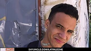 Straight Latino Paid To Ride Big Uncut Dick In Amateur Group Setting