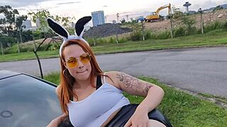 Redhead full of fire craving wild doggystyle action.