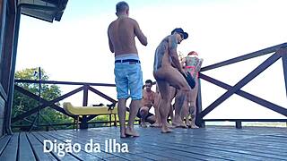 Suruba on the Balcony Feels Too Hot to Miss