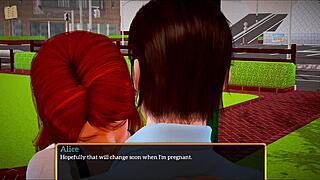 Redhead Teen Explores Wild in My New Family 308